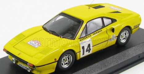 Najlepší model Ferrari 308 Gtb Coupe N 14 Tour De France 1985 Worswick - Newman 1:43 Yellow