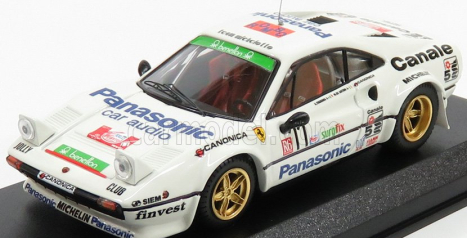 Najlepší model Ferrari 308 Gtb Gr.4 N 11 Winner Rally Del Ciocco 1982 De Antoni - Tognana 1:43 Biela