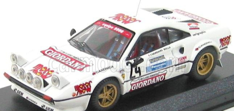 Najlepší model Ferrari 308 Gtb Gr.4 N 24 Rally Della Luna 1980 Giordano - Bolla 1:43 White