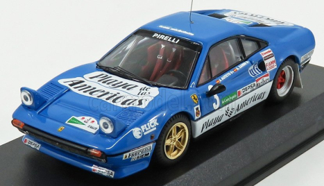 Najlepší model Ferrari 308 Gtb N 3 Rally El Corte Ingles 1985 A.zanini 1:43 Light Blue White