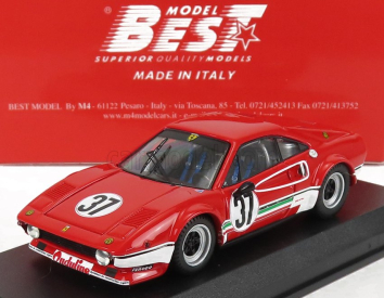 Najlepší model Ferrari 308 Gtb N 37 Rally Havirov International 1978 M.dantinne 1:43 Červená