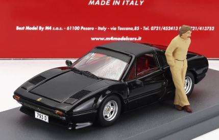 Najlepší model Ferrari 308 Gts 1982 - Osobné auto Keke Rosberg s obrázkom 1:43 Black