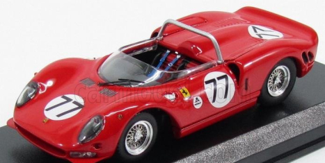 Najlepší model Ferrari 330 P2 Spider N 77 Daytona 1965 Surtees - Rodriguez 1:43 Red