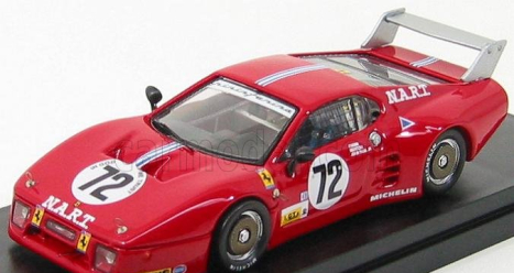 Najlepší model Ferrari 512bb Lm Team N.a.r.t. N 72 24h Le Mans 1982 A.cudini - J.morton - J.paul 1:43 červená