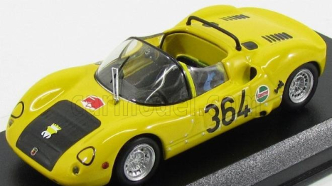 Najlepší model Fiat Abarth 1000sp Spider N 364 Rovereto-asiago 1971 M.baldo 1:43 Yellow