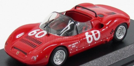 Najlepší model Fiat Abarth Sp 1000 Spider N 60 Monza 1968 Pal Joe - Botalla 1:43 Red