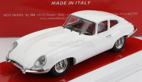 Najlepší model Jaguar E-type Coupe 1963 - Osobné auto Eva Kant 1:43 Biela