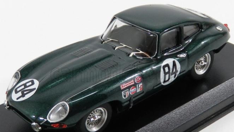 Najlepší model Jaguar E-type Coupe N 84 12h Sebring 1968 Rodgers - Robson 1:43 Green