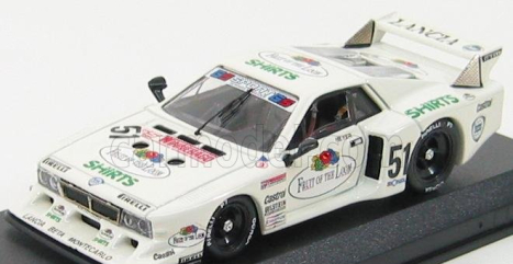 Najlepší model Lancia Beta Montecarlo N 51 Zolder 1980 H.heyer 1:43 White