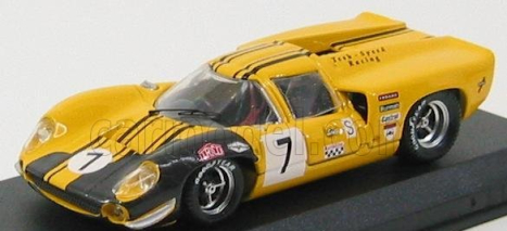 Najlepší model Lola T70 Coupe N 7 Brans-hatch 1969 Craft - Lieddel 1:43 Yellow Black