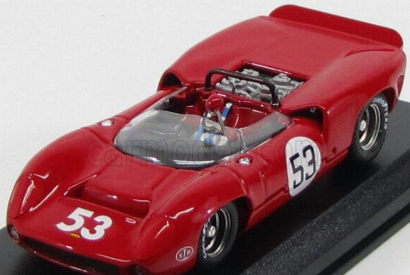 Najlepší model Lola T70 Spider N 53 Laguna Seca 1966 H.dibley 1:43 Red