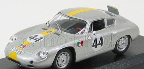 Najlepší model Porsche 1600gs Abarth N 44 Targa Florio 1962 Conte - Pucci - Barth 1:43 Silver Yellow