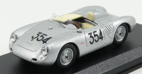 Najlepší model Porsche 550rs Spider N 354 Mille Miglia 1957 Heinz Schiller 1:43 Silver