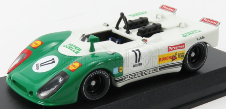 Najlepší model Porsche 908/02 Flunder N 17 Rennen Aachen Nurburgring 1970 Niki Lauda 1:43 Bielozelený