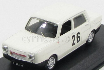 Najlepší model Simca Abarth N 26 Winner Rally Colli Di Pistoia 1967 L.pozzo 1:43 Biela červená