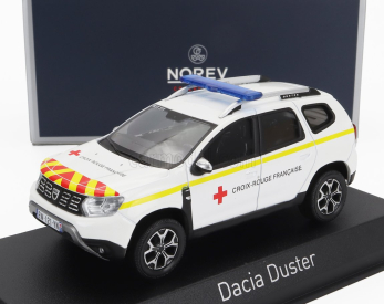 Norev Dacia Duster Vltt Lekárske auto Ambulancia 2020 1:43 Biela