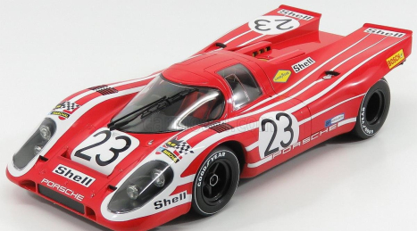 Norev Porsche 917k Team Salzburg N 23 Víťaz 24h Le Mans 1970 H.herrmann - R.attwood 1:12 Červená biela