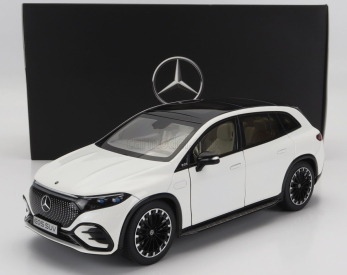 Nzg Mercedes benz Eqs Suv (x296) Von Mercedes-eq 2022 1:18 Diamond White