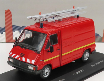 Odeon Renault Master T30 Van Vtu Villiers Sapeurs Pompiers 1981 1:43 červená