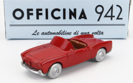 Officina-942 Fiat 1100/103 Tv Trasformabile Spider Open 1955 1:76 Červená