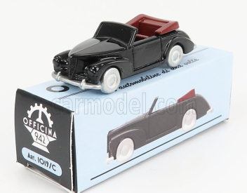 Officina-942 Fiat 1100b Cabriolet 1948 1:76 čierna