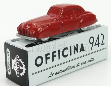 Officina-942 Fiat 1500 Ghia Coupe Gran Sport 1947 1:76 Červená