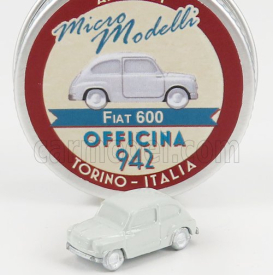 Officina-942 Fiat 600 1955 1:160 svetlosivá