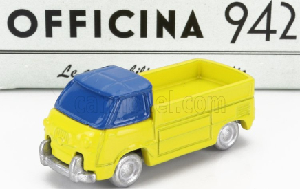 Officina-942 Fiat 600m Camioncino Coriasco 1956 1:76 žlto-modrá