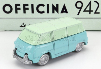 Officina-942 Fiat 600m Van Furgoncino Coriasco 1956 1:76 Svetlo modrozelená