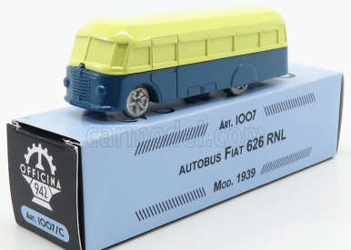 Officina-942 Fiat 626 Rnl Bus 1939 1:76 Cream Blue