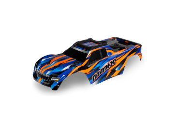 Oranžová karoséria Traxxas Maxx (rázvor 352 mm)