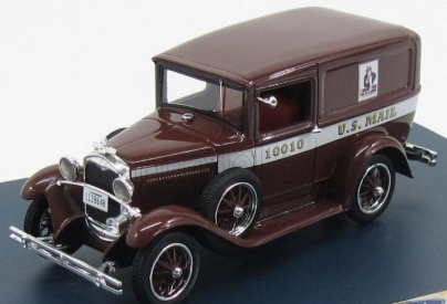 Originálne diely Ford usa Model-a Van Us Mail 1931 1:43 Brown