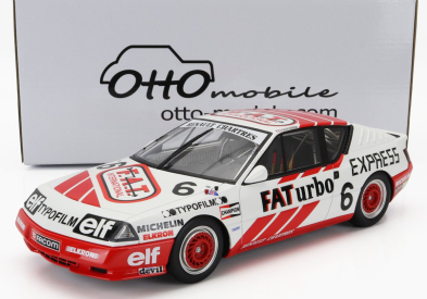 Otto-mobile Renault Gta Alpine N 6 Europa Cup 1987 J.gouhier 1:18 Biela červená