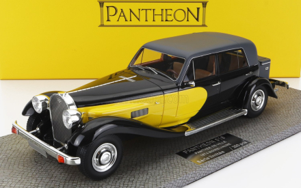 Pantheon Panther De Ville Lhd 1974 1:18 čierna žltá