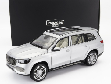 Paragon-models Mercedes benz Maybach Gls-class Gls600 4-matic (x167) 2019 1:18 Strieborný