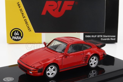 Paragon-models Porsche 911 930 Ruf Btr Slantnose Lhd 1986 1:64 červená