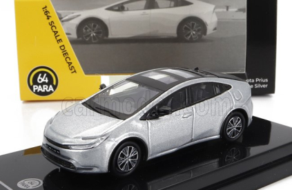 Paragon-models Toyota Prius Lhd 2023 1:64 strieborná