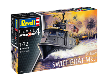 Plastic ModelKit loď 05176 - US Navy SWIFT BOAT Mk.I (1:72)