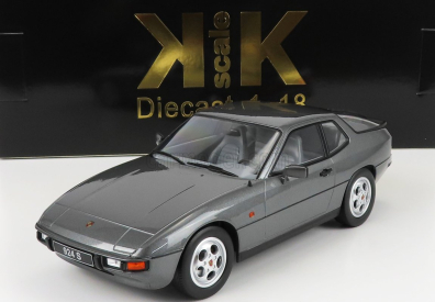 Porsche 924s Coupe 1986 v mierke 1:18 Grey Met