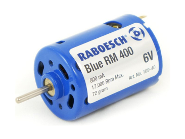 Raboesch DC motor Blue RM-400 6V