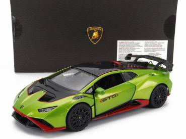 Rastar Lamborghini Huracan Sto Lp640-2 2021 1:32 zelená oranžová