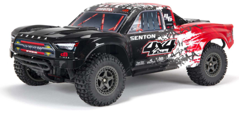 RC auto Arrma Senton 3S BLX 1:10 4WD RTR, červená