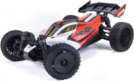 RC auto Arrma Typhon Grom 1:18 4WD Smart RTR, červené