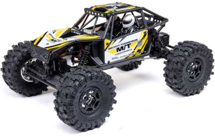 RC auto Axial Capra 1:18 4WS RTR, žlté