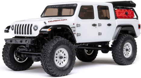 RC auto Axial SCX24 Jeep Gladiator 1:24 4WD RTR, biele