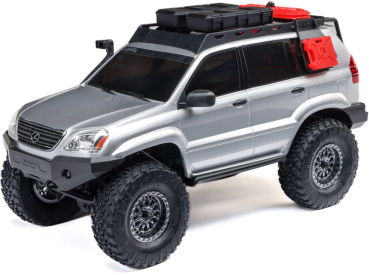 RC auto Axial SCX24 Lexus GX 470 1:24 4WD RTR, strieborná