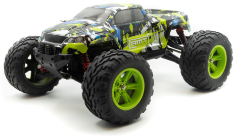 RC auto RMT Dominator Monster, zelená + náhradná batéria