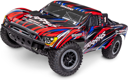 RC auto Traxxas Slash 1:10 BL-2s HD RTR, červené