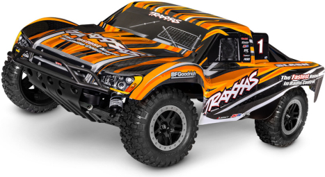 RC auto Traxxas Slash 1:10 HD RTR, oranžové