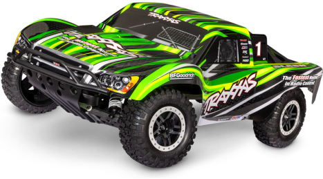 RC auto Traxxas Slash 1:10 HS RTR, zelené